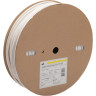 Трубка термоусаживаемая IEK ТТУ 14/7 белая (100м/упак) - UDRS-D14-100-K01