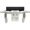 Выключатель 1-клавишный кнопочный IEK SKANDY 10А SK-V14Bl черный SK-V17-0-10-K02